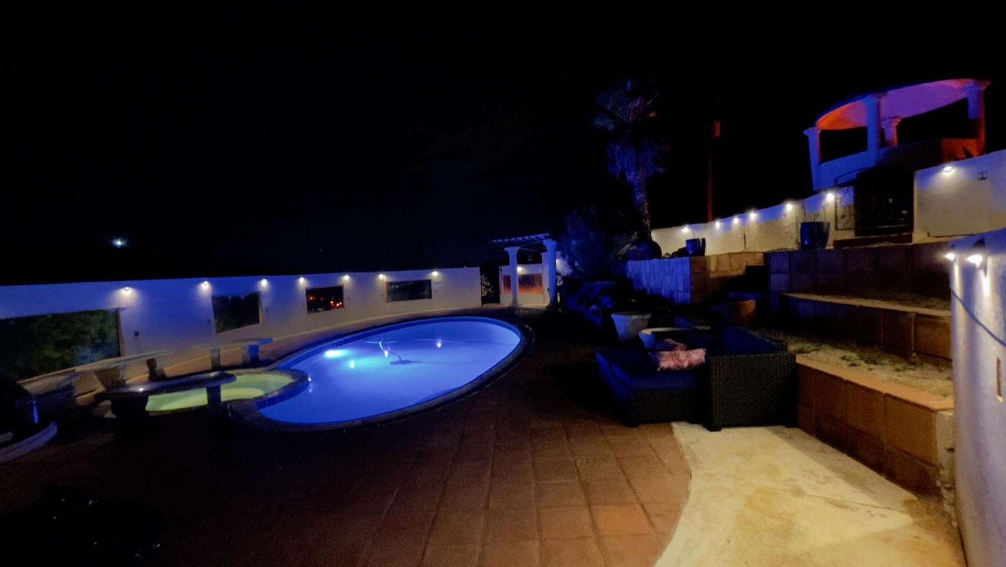 Private Home On 10 Acres - Heated Salt Pool & Jacuzzi, Mountain & City Views, Horseshoes, Basketball, Bbq, Golf Putting, Foosball, Croquet, Bose Stereo, White Cotton Bedding - Hilltop Hacienda, Pool Heat Optional Jamul Zewnętrze zdjęcie